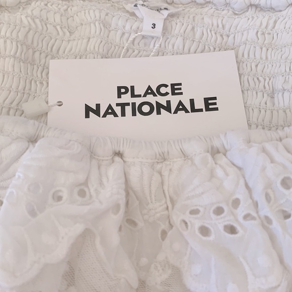 REVOLVE Place Nationale Melo Ruffle Top in White - Picture 5 of 5